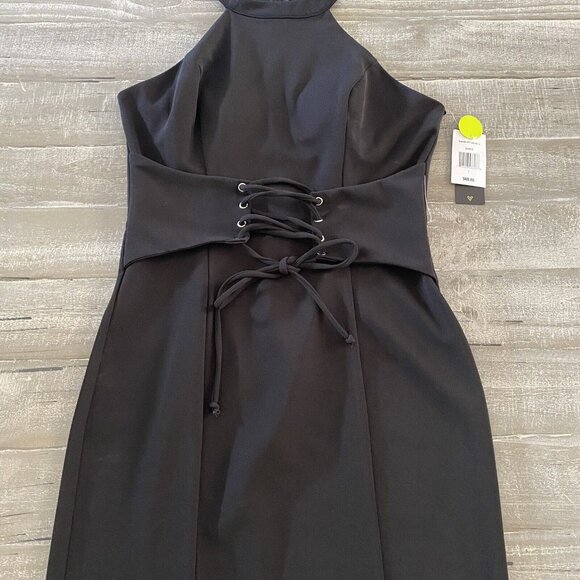 City Triangles Womens Dress Junior’s Size 7 Black Sleeveless New Party Dress - Picture 3 of 8